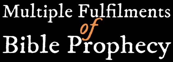  Multiple Fulfilments of Bible Prophecy banner